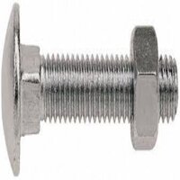 Industrial Carriage Bolts - Silver, 3 Inch Round Head, Polished Finish | High Strength, Corrosion Resistance, Easy Installation For Woodworking