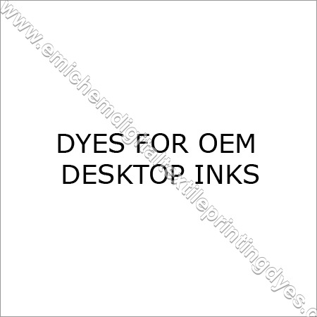 Dyes For Oem Desktop Inks