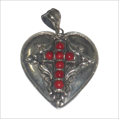 Sterling Metal Cross Pendant