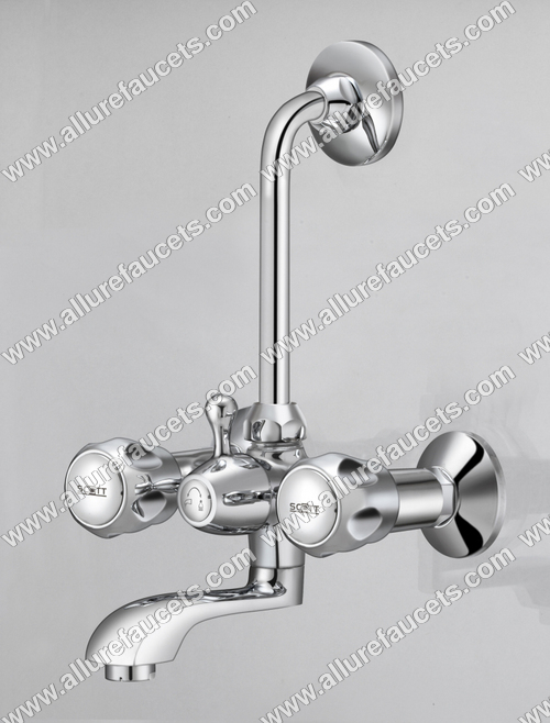 2 In1 Wall Mixer With L Bend