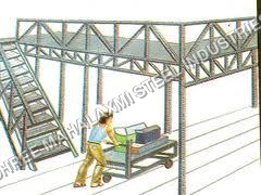 Bulk Storage Mezzanine Floor Capacity: 500 - 2000 Kg