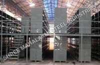 Two Tier Racking Systems - Steel, 1800-2700mm Length, 900-1525mm Width | High Load Bearing Capacity, Double Sided Shelves, Durable And Corrosion Resistant