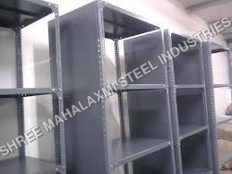 Gray Slotted Angles Storage Systems