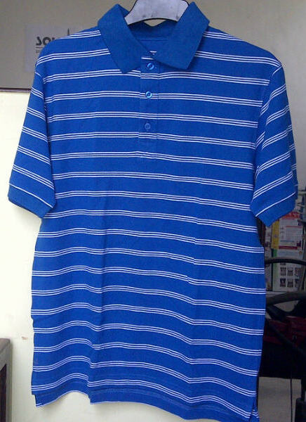 Stripe T-shirt Blue