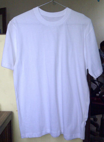White Round Neck T-shirt