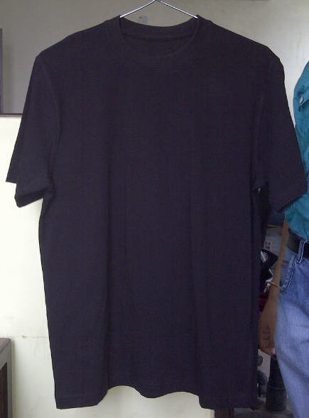 Black Round Neck T-shirt