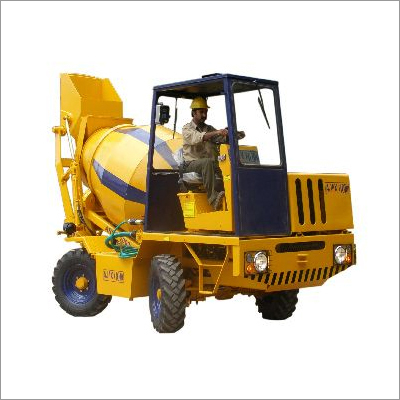 Self Loading Mobile Concrete Mixer
