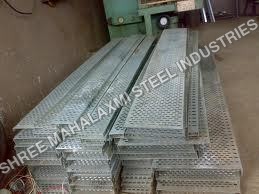 Industrial Perforated Cable Tray - Steel, 2000-6000mm Length, Silver Color | Corrosion and Dent Proof, Heavy Duty, Galvanized and Powder Coated, 25-200mm Height, 25-1000mm Width