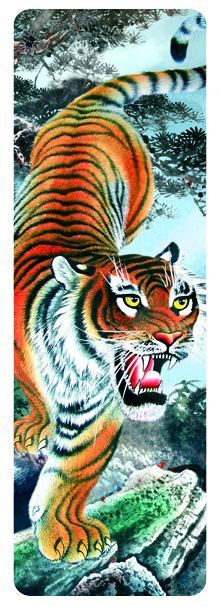 Novelty Bookmarks - PET 50x150mm Orange, 3D Flip Lenticular UV Printing