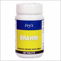 Brahmi Tablet - Herbal Extract, 100 Tablets | Enhances Memory, Improves Sleep, Aids In Mental Work