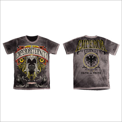 Grey Distressed T-Shirts
