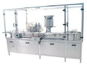 Sliver Eight Needle Vial Filling Machine