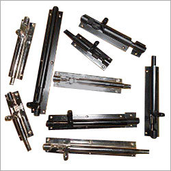 Doors & Windows Accessories & Fittings - Steel Variable Size Black Sliding Bolt | Durable Secure Easy Install Rust Resistant