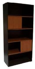 Book Case - Wood 6x3 Feet Matte Finish | Durable Design Easy Assembly Spacious Storage Stylish Look Versatile Use Adjustable Shelves