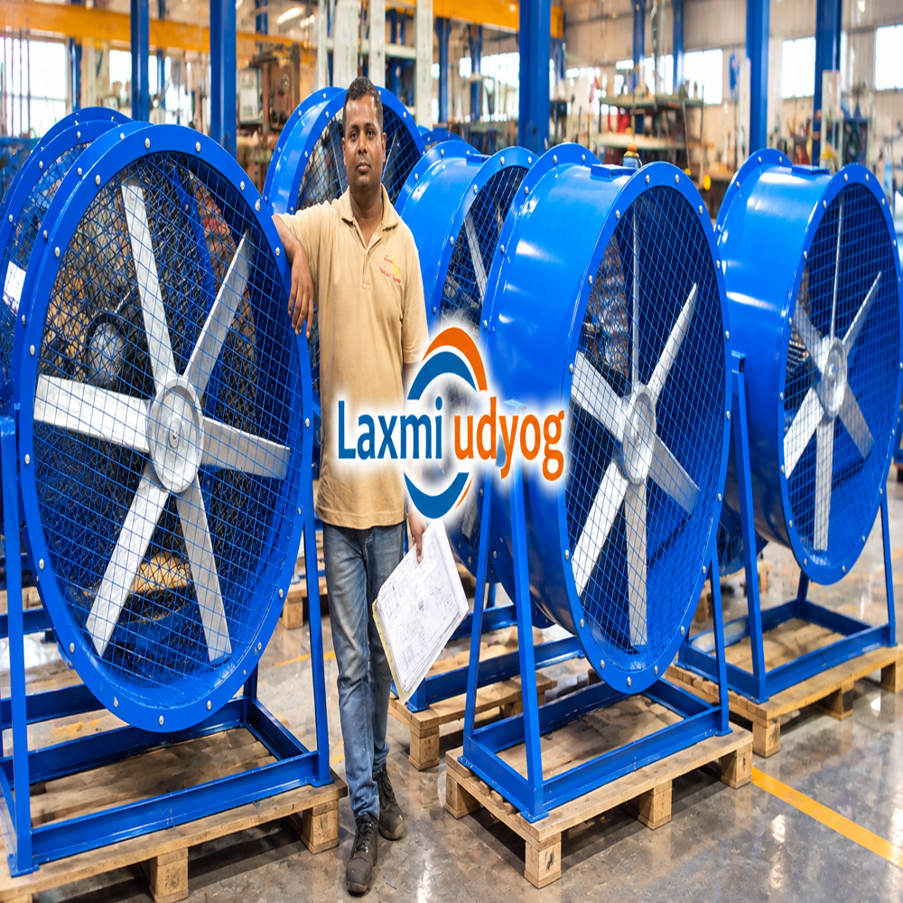 Man Cooler Axial Fans - Blade Material: Stainless Steel