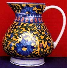 Blue Pottery Beautiful Jug
