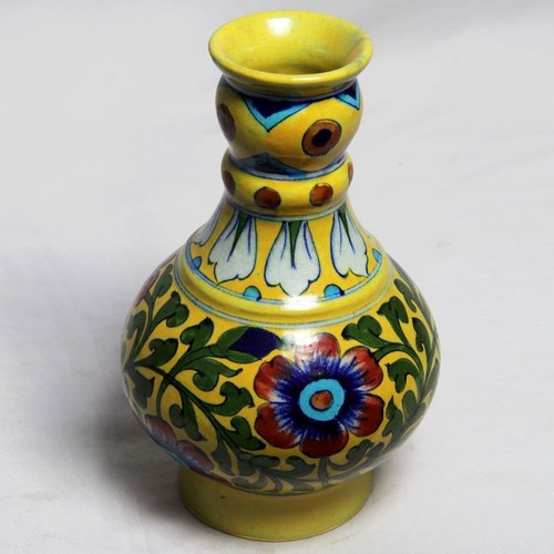 Blue Pottery Vase