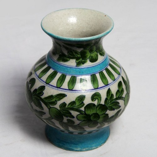 Blue Pottery Beautiful Vase