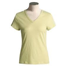 V-Neck Cotton T-Shirt
