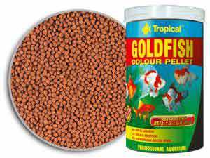 TP GOLD FISH COLOUR PELLET FOOD 250ML/75GM