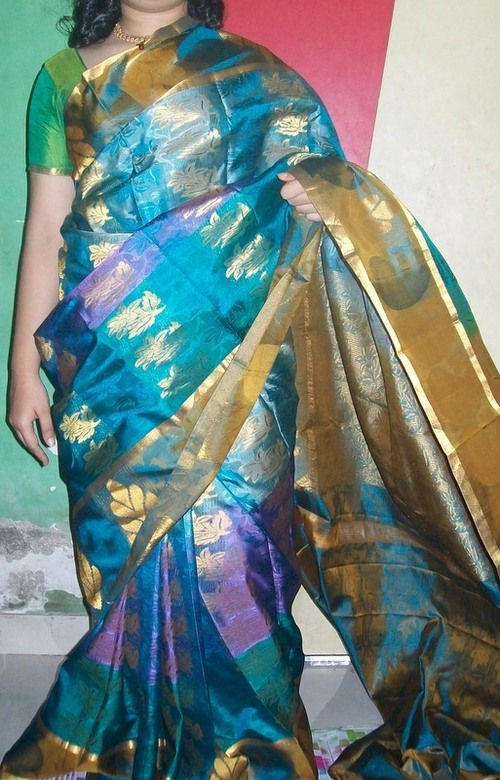 Embossing Saree Silk