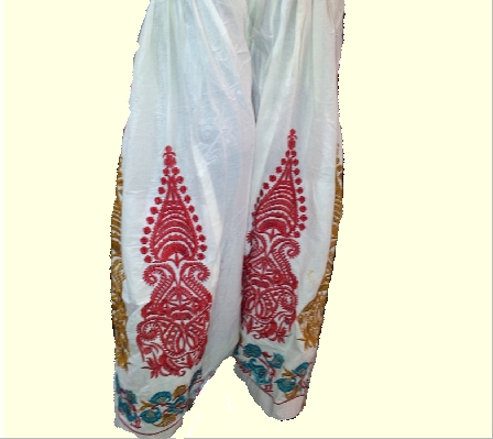 Embroidered patiala salwar