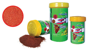 Kw Aquadene Micro Pellet 60gm, 120gm - Plastic Micro Pellets, Red Color, Nutrient Rich Fish Feed