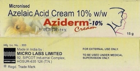 Aziderm & Azelaic Acid By MEDIFLORA PHARMACY