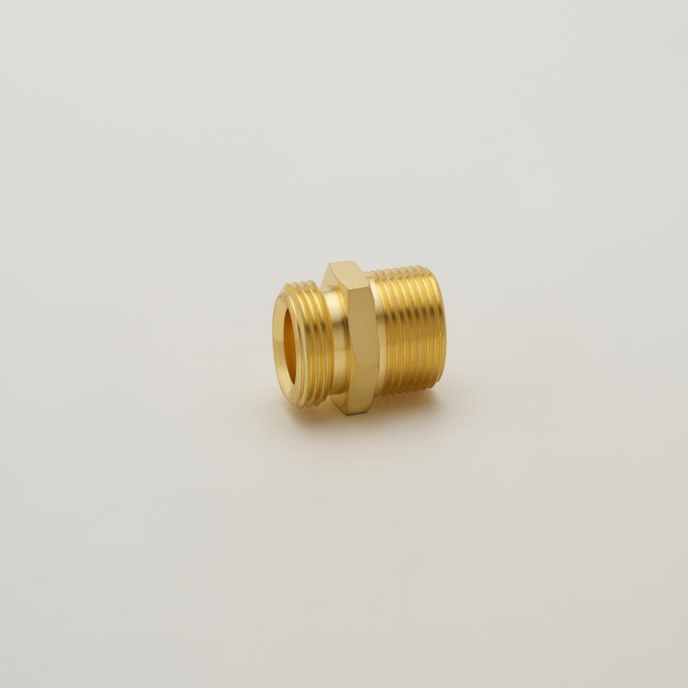 Brass ODxNPT Union - Polished Finish, Golden Color | Lightweight and High Strength Connection Tool for Pipe Maintenance