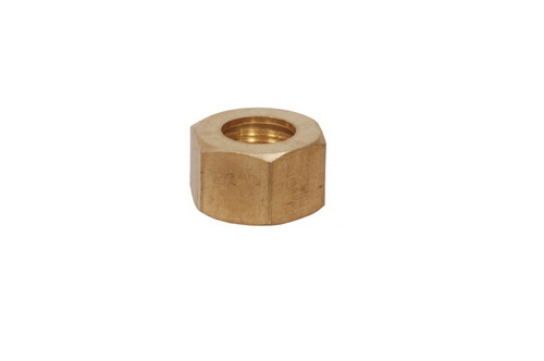 Brass Nut - Corrosion-Resistant, Super Stiff and Strong | Smooth Surface Finish