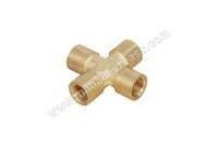 Brass 4 Way Female