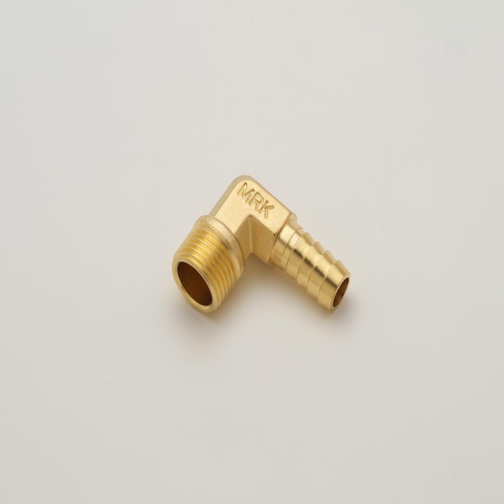 Brass Hose Elbow - High Quality Brass, Custom Sizes , Polished Finish, Rust Proof Design