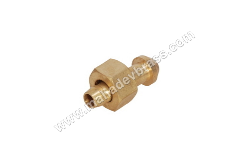 Brass Nut Nipple