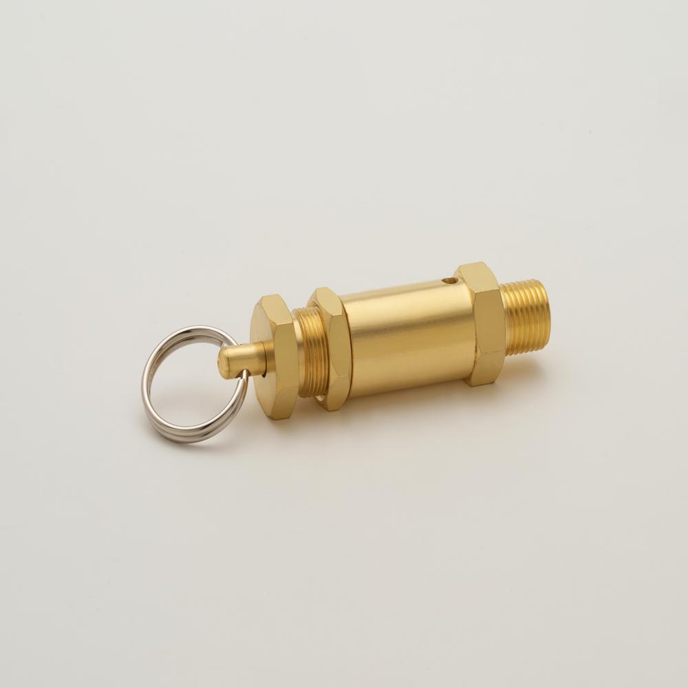 Brass Safety Valve - Durable Brass Material Standard Size for Pressure Control | High Performance Leak-Resistant Design