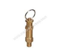 Brass Safety Valve - Durable Brass Material, Standard Size For Pressure Control | High Performance, Leak-resistant Design