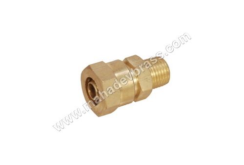 Brass Pu Male Connector