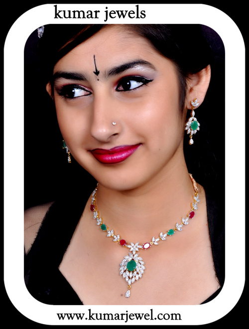 Ruby & Emerald Stone Set