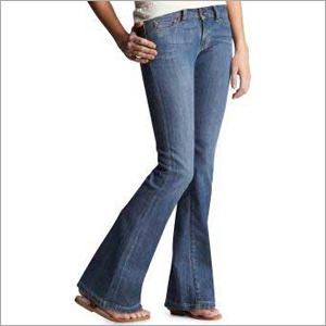 Ladies Blue Denim Jeans