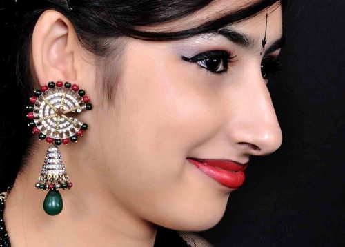 Victorian Beaded Earrings.