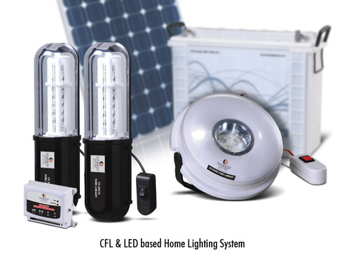 Cfl Based Solar Home Lighting System