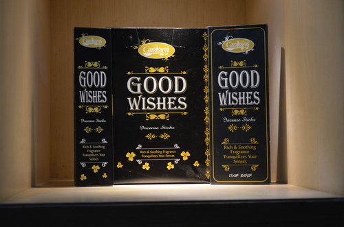 G. Good Wishes - Wood & Herbal Incense Sticks, Various Packaging | Aromatic Fragrance, Calming Ambiance, Eco-Friendly, Air Purification