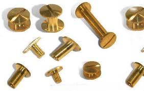 Brass File Screw