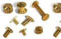 Brass File Screw
