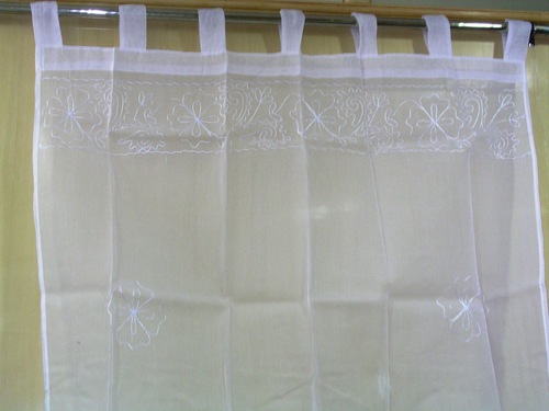White Polyester Curtains