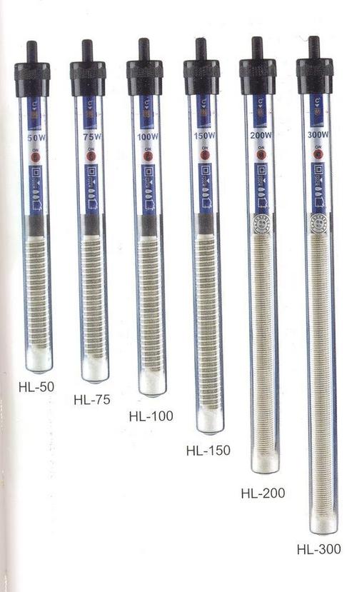 SOBO Heater HL Series - Glass & Plastic, 15-25mm Diameter, 50-300W | Easy Install, Precise Control, Durable Design