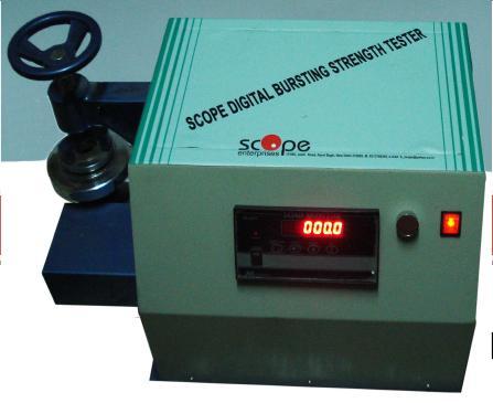 Bursting Strength Tester