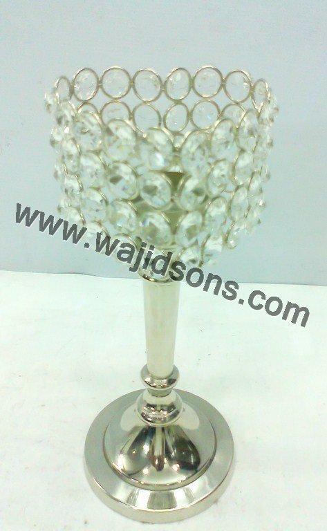 Diamond Crystal T-Light Candle Holder