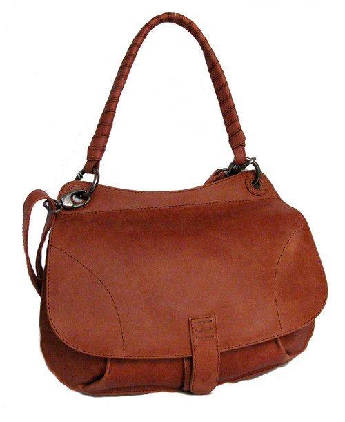 Trendy Shoulder Leather Bag