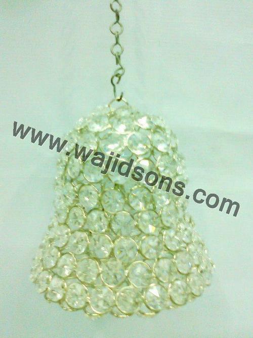Hanging Wedding Bell Crsytal