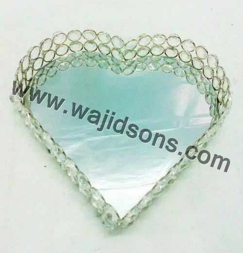 Heart Shape Crystal Beads dish                  
